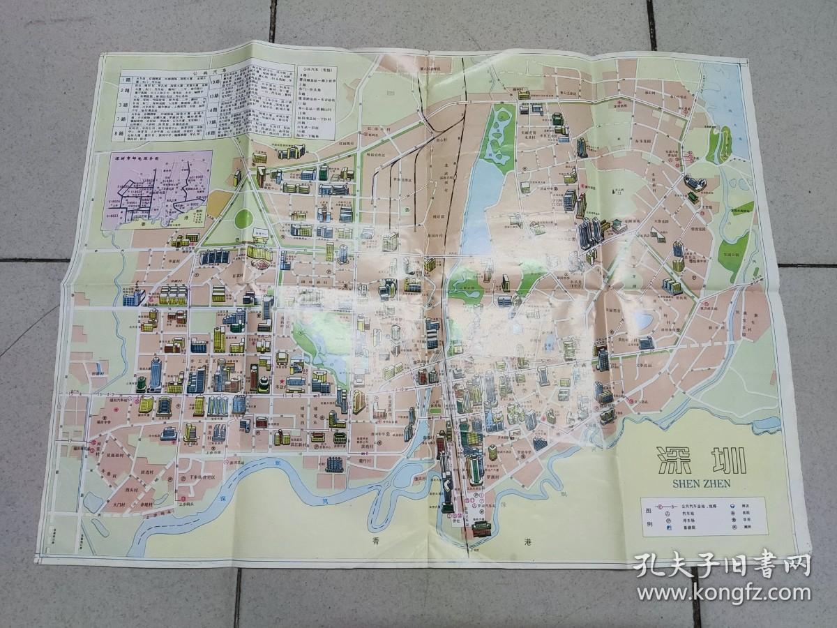 深圳交通游览图