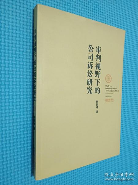 审判视野下的公司诉讼研究