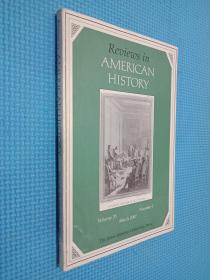 REVIEWS IN AMERICAN HISTORY