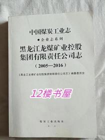 黑龙江龙煤矿业控股集团有限责任公司志（2005-2016）