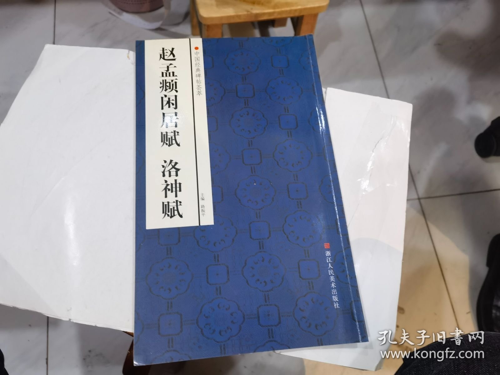 中国经典碑帖荟萃：赵孟頫\闲居赋 洛神赋