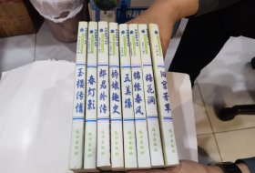 四库禁毁书丛刊【1～8】: 娇娘趣史、春灯影、五美缘、玉楼传情、旧宫芳草、梅花洞、锦帐春风、郎君外传(8册合售)