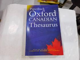 Paperback Oxford Canadian Thesaurus   英文版