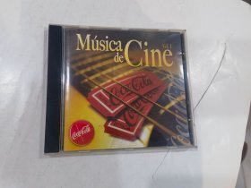 .musica de cine (光盘一张 带盒)