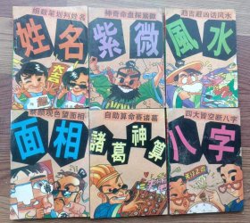 玩法系列6本合售(姓名玩法，紫微玩法，风水玩法，面相玩法，神算玩法，八字玩法)  路明亮等等  甘肃民族出版社