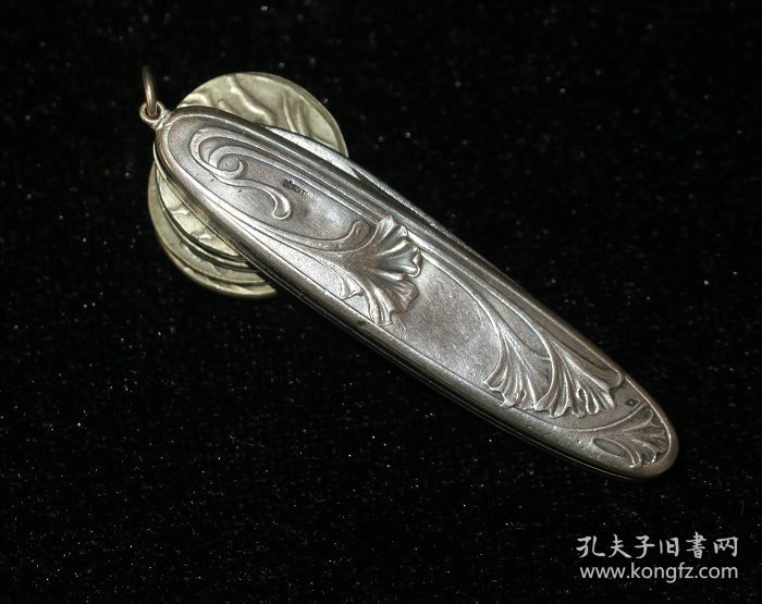东京库存—19世纪末法国纯银小型万能折刀