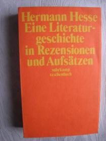 Eine Literaturgeschichte in Rezensionen und Aufsätzen.  赫尔曼·黑塞论 西方文学史