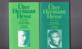 论 赫尔曼 黑塞 研究资料集  Über Hermann Hesse. Erster Band 1904 - 1962, Zweiter Band 1963 - 1977  全两卷