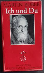 Martin Buber  马丁 布伯, 我和你 Ich und Du 我与你 精装书衣【 】