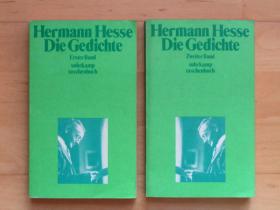 赫尔曼·黑塞诗集  Die Gedichte - Hermann Hesse. 850页