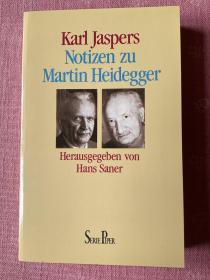 海德格尔笔记  Notizen zu Martin Heidegger