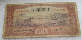 民国二十四年中国银行天津壹圆H20205