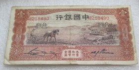 民国二十四年中国银行天津壹圆H20200