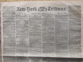 1855年02月23日《纽约每日论坛报》上有马克思的文章