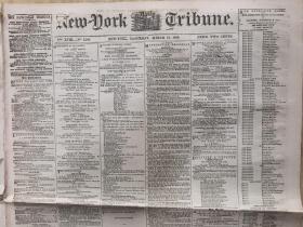 1859年03月12日《纽约每日论坛报》上有马克思的文章