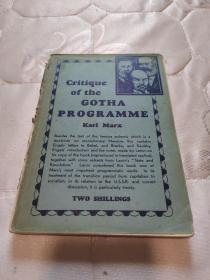 国内现货）1933年马克思著《哥达纲领批评》英文