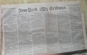 1854年3月13日《纽约每日论坛报》上有马克思的文章