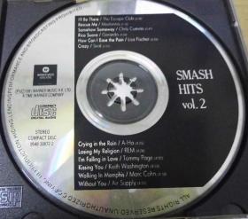 BEST OF TOP SINGLES SMASH HITS VOL.2 RHYTHM KING BUMPER ISSUE  T113版 天龙版 首版 旧版 港版 原版 绝版 3CD