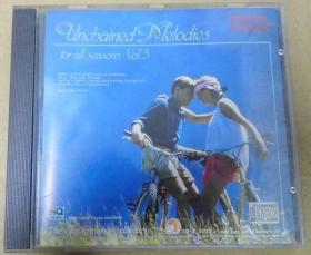 UNCHAINED MELODIES FOR ALL SEASONS 5  MT版 旧版 首版 日版 原版 绝版 1CD