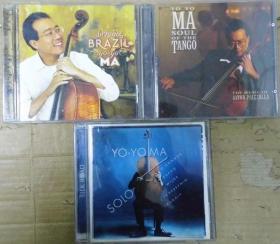 馬友友 YO-YO MA 首版 旧版 港版 原版 绝版 3CD  3