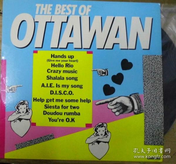 留声机專用 THE BEST OF OTTAWAN  黑胶唱片 港版