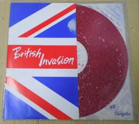 留声机專用  BRITISH INVASION 紅胶唱片 LP  DEPECHE MODE OMD CHINA CRISIS