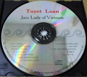 TUYET LOAN   旧版 首版  原版 绝版 JAZZ LADY OF VIETNAM