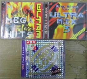 ULTRA MIX MEGA HITS ULTRA MIX 3 VMP GOLD 4 首版 旧版 港版 原版 绝版 5CD