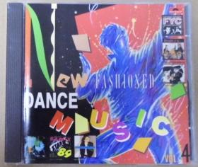 NEW FASHIONED DANCE MUSIC VOL.4  銀圈版 旧版 首版 港版 原版 绝版 1CD