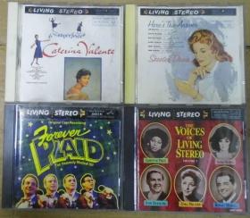 LIVING STEREO CATCTINA VALENTE SKEETER DAVIS FOREVER PLAID THE VOICES OF LIVING STEREO VOL.1 首版 旧版 欧版 原版 绝版 4CD