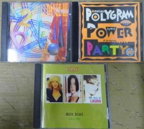 12 DANCE III POLYGAM POWER PARTY DISCO DANCE T113版 首版 旧版 港版 原版 绝版 3CD