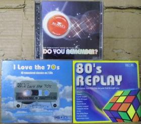 DO YOU REMEMBER I LOVE THE 70S 80S REPLAY 首版 旧版 港版 原版 绝版 6CD