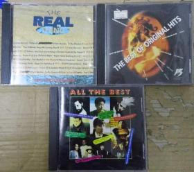 THE REAL THING THE BEST OF ORIGINAL HITS ALL THE BEST  首版 旧版 港版 原版 绝版 3CD