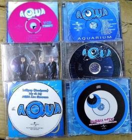 AQUA  首版 旧版 港版 原版 绝版 3CD 2VCD