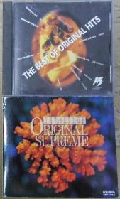 WEA THE BEST OF ORIGINAL HITS COLUMBIA THE BEST OF ORIGINAL SUPREME  首版 旧版 港版 原版 绝版 2CD