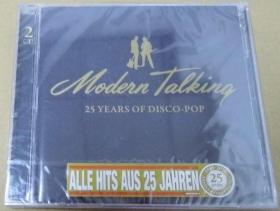 MODERN TALKING 25週年  首版 旧版 德版 原版 绝版 2CD  全新旧版没拆封