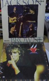 古董 2LD 大光碟 JACKSON BROWNE ROD STEWART