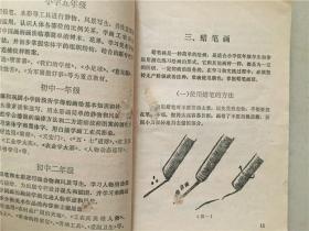 广东省中小学试用课本革命文艺美术（教师用书）1972年1版1印   八品