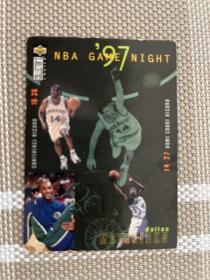 NBA球星卡97 NBA GAME NIGHT -MAVERICKS