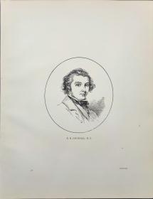 1876年 木版画《F.B.GOODALL》