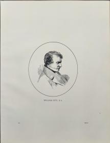 1876年 木版画《WILLIAM ETTY》