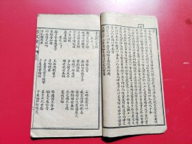 线装大开本光绪丁未年焕文书局印《古文观止》存4册（卷一二、卷七八、卷九十、卷十二）