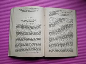 布面精装《如何赢得朋友及影响他人》全一册 [美]戴尔·卡耐基 著1938年