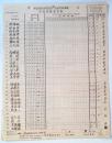 1942年 国立中央大学 学业成绩表及补考成绩单  著名教授 林蔚人