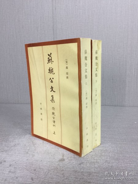 苏魏公文集 附 魏公谭训 上下