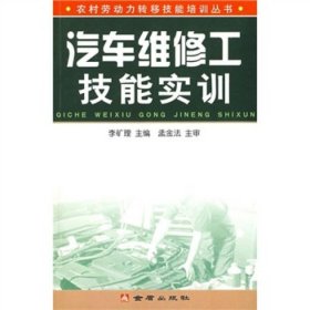 农村劳动力转移技能培训丛书：汽车维修工技能实训