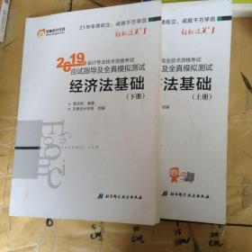 会计专业技术资格考试应试指导及全真模拟测试 经济法基础 2019(2册) 