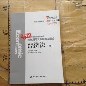 注会会计职称2019教材辅导东奥2019年轻松过关一《2019年注册会计师考试应试指导及全真模拟测试》经济法（上下册）