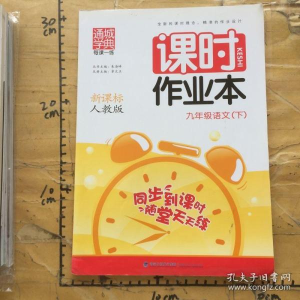 通城学典·每课一练·课时作业本：九年级语文（下 新课标 人教版）