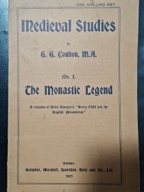 中世纪研究 Medieval Studies 哈佛燕京学社方志彤藏书